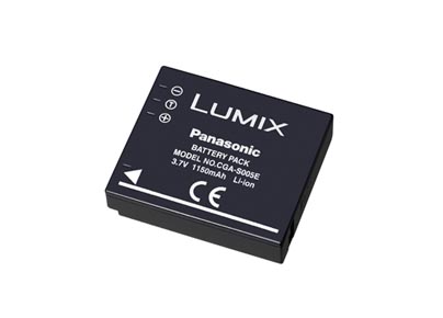 CGA-S005   Bateria Panasonic Original  para LUMIX series: DMC- FX /LX