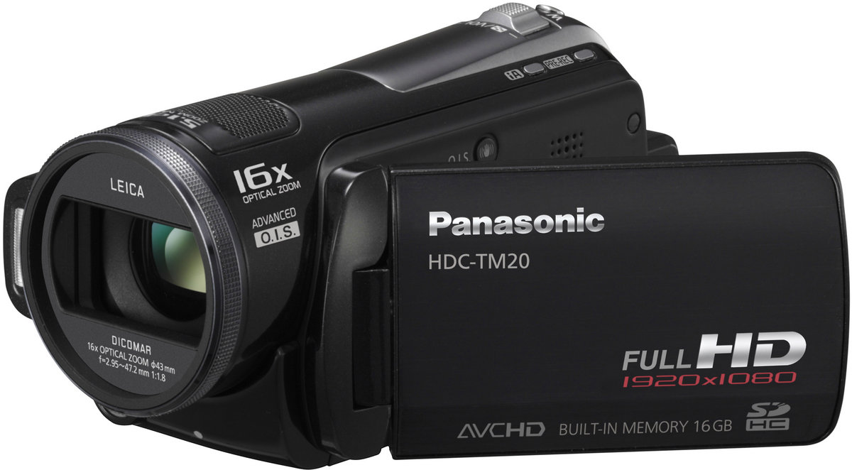 HDC-TM20 Full HD Twin Memory Camcorder   Panasonic