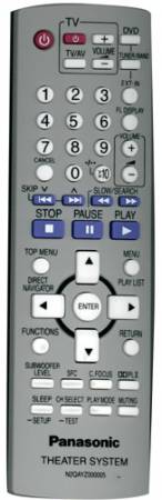 N2QAYZ000005, MANDO A DISTANCIA PANASONIC Para: SA-HT545