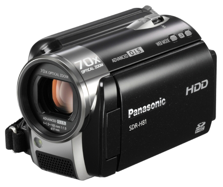 SDR-H81  60GB SD/HDD Videocamara Panasonic Accesorios y repuestos