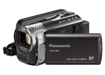 SDR-H86   80GB SD/HDD Videocamara Panasonic Repuestor y accesorios
