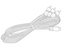 K1HY12YY0018 Cable AV original Panasonic