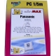 7746144 Bolsa papel aspiradora para Panasonic Type C-2E = Type C-20E=AMC94KUW0