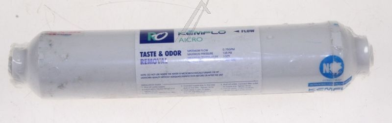 0060823485A    Filtro de agua parafrigorifico HAIER (Original) para el modelo:HRF-628IX7/BH02X1E1Q00