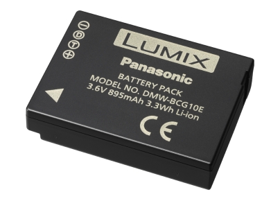 Refrescante satélite consola DMW-BCG10E Bateria original PANASONIC- LUMIX DMC-TZ6 / TZ7/TZ20 =DMW-BCG10C