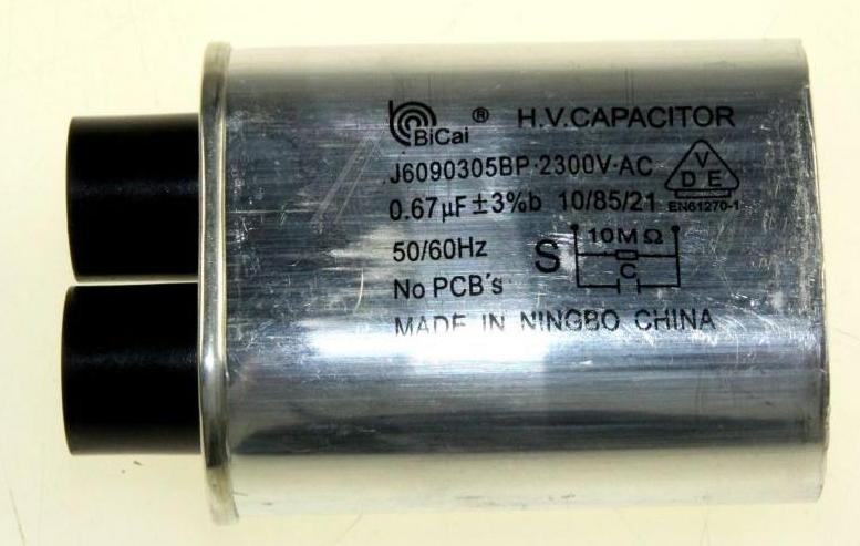 A60903050BP Condensador HV horno microondas original Panasonic NE-1840 NE-1880