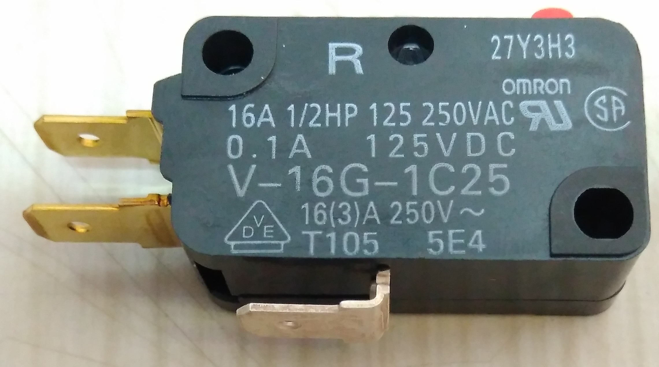 ANE6161-3X0  Microrruptor para microondas Panasonic NE1024F ; NE1022F ; NE1054F ; NE1025F ; NE1064F