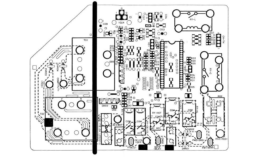 CWA743072 Modulo placa main aire acondicionado Panasonic CU-W18CKE, CU-W24CKE