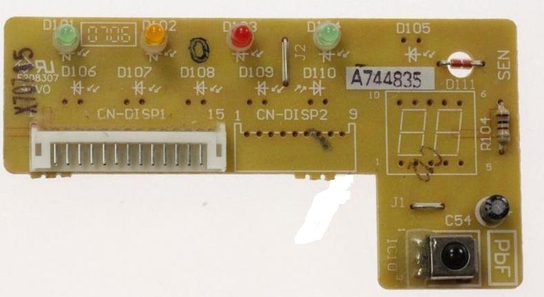 CWA744835   Placa indicadora + receptor infrarojos para Panasonic CS-RE9GKE  CS-RE12GKE