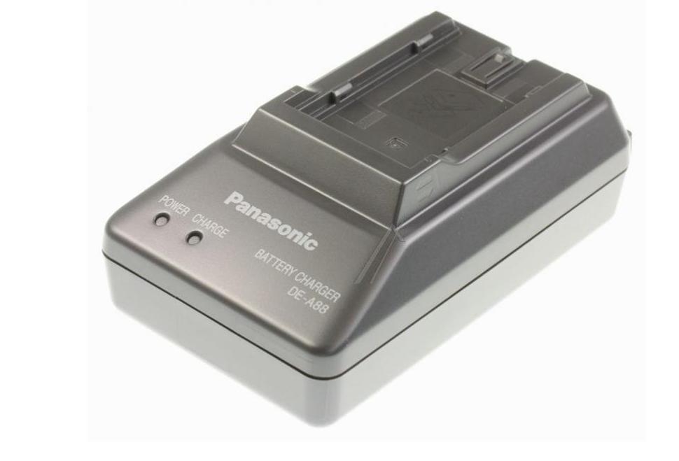DE-A88D   Cargador de bateria PANASONIC original para:VW-VBD58