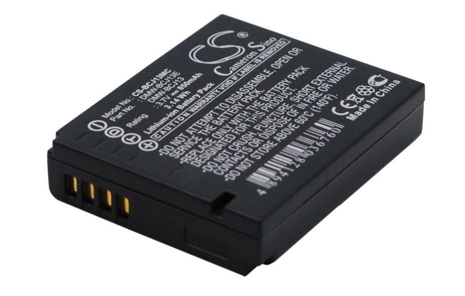 DMW-BCJ13ECC       Bateria  compatible   para  Panasonic  DMC-LX5,LX7
