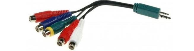 K2KYYYY00206 Cable A/V original para tv Panasonic =K2KYYYY00199