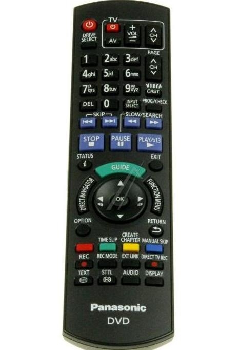 N2QAYB000129, Mando distancia PANASONIC para: DMR-EX77..