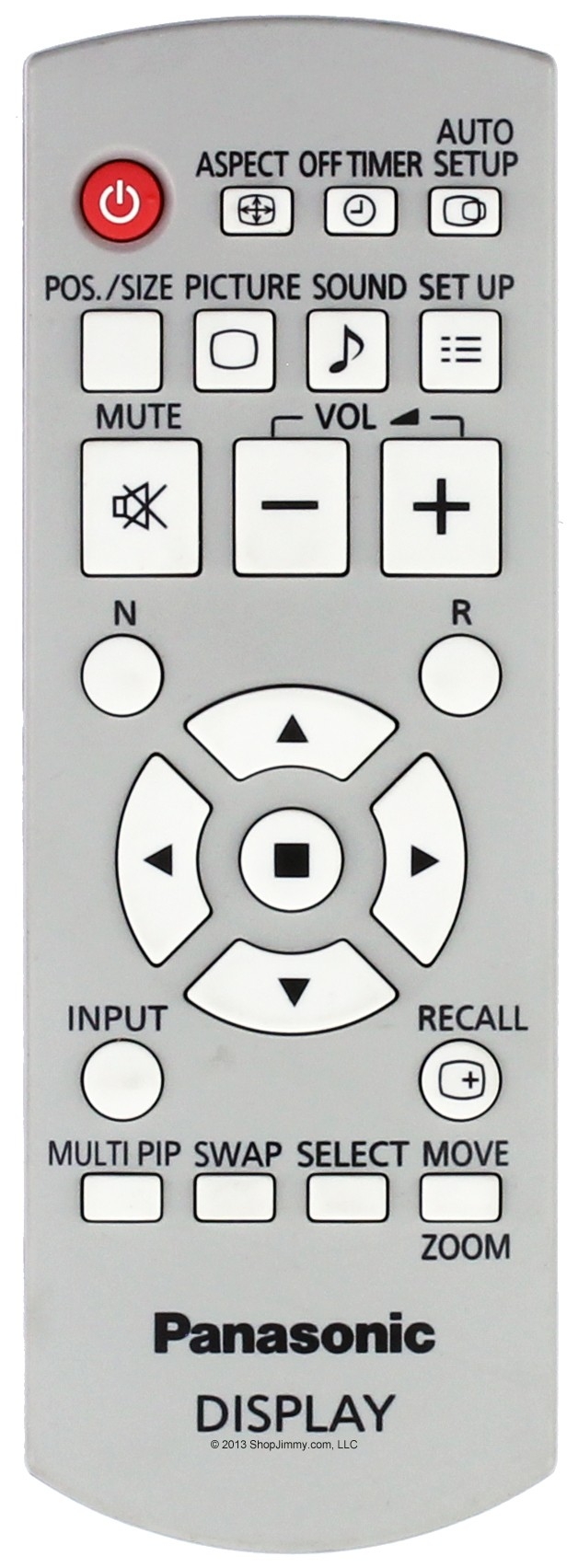 N2QAYB000432 Mando distancia PANASONIC para los modelos: