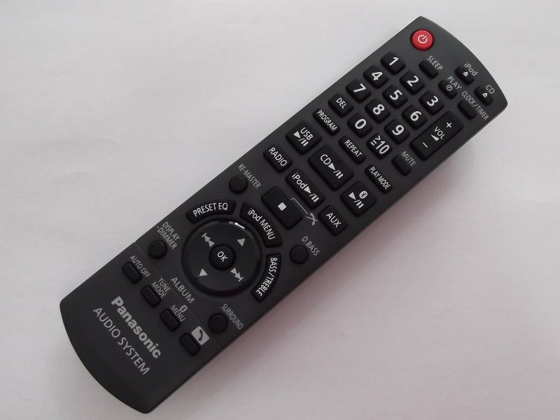 N2QAYB000523 Mando distancia usado PANASONIC para los modelos:SC-HC40