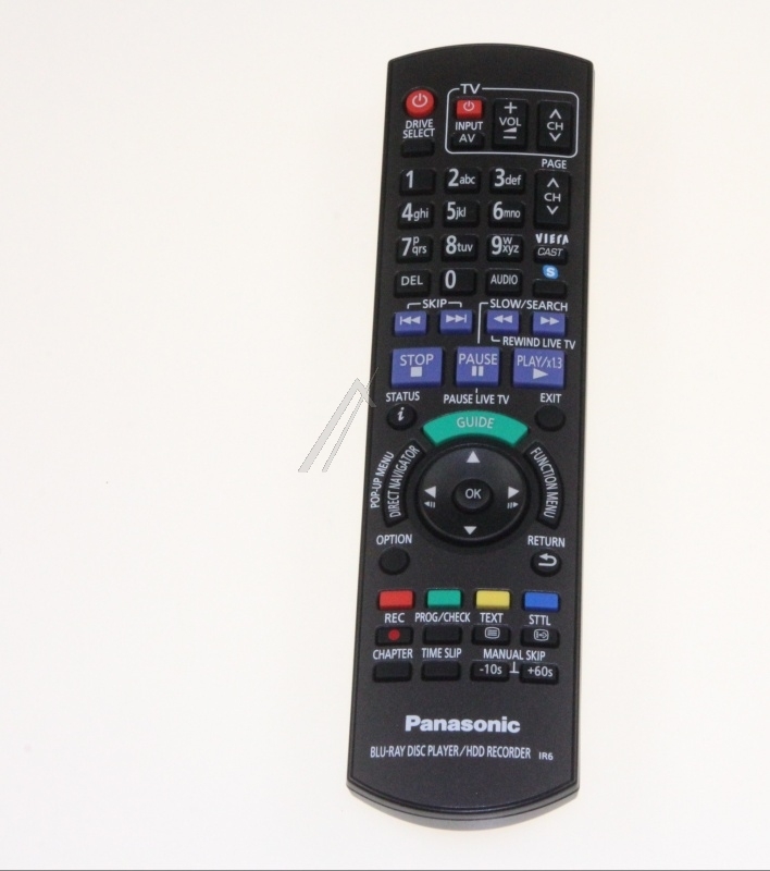 N2QAYB000617 Mando distancia PANASONIC para los modelos:DMR-P