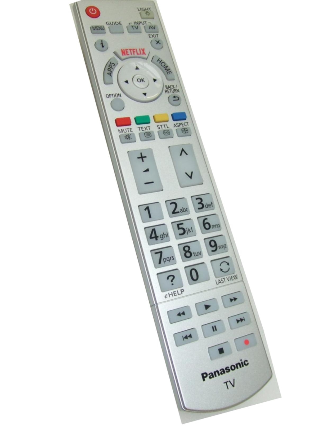 N2QAYB001012  Mando a distancia para TV Panasonic