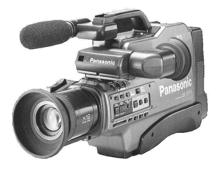 NV-MS4EG Videocamara  PANASONIC S-VHS Accesorios y repuestos
