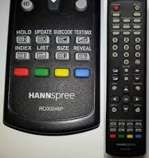 RC00246P  Mando a distancia  compatible  para  TV  HANNSPREE  = RC00246PCC