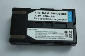 SB-LSM80CC   Bateria compatible (SB-LSM80) para videocamara Samsung VP-DC171