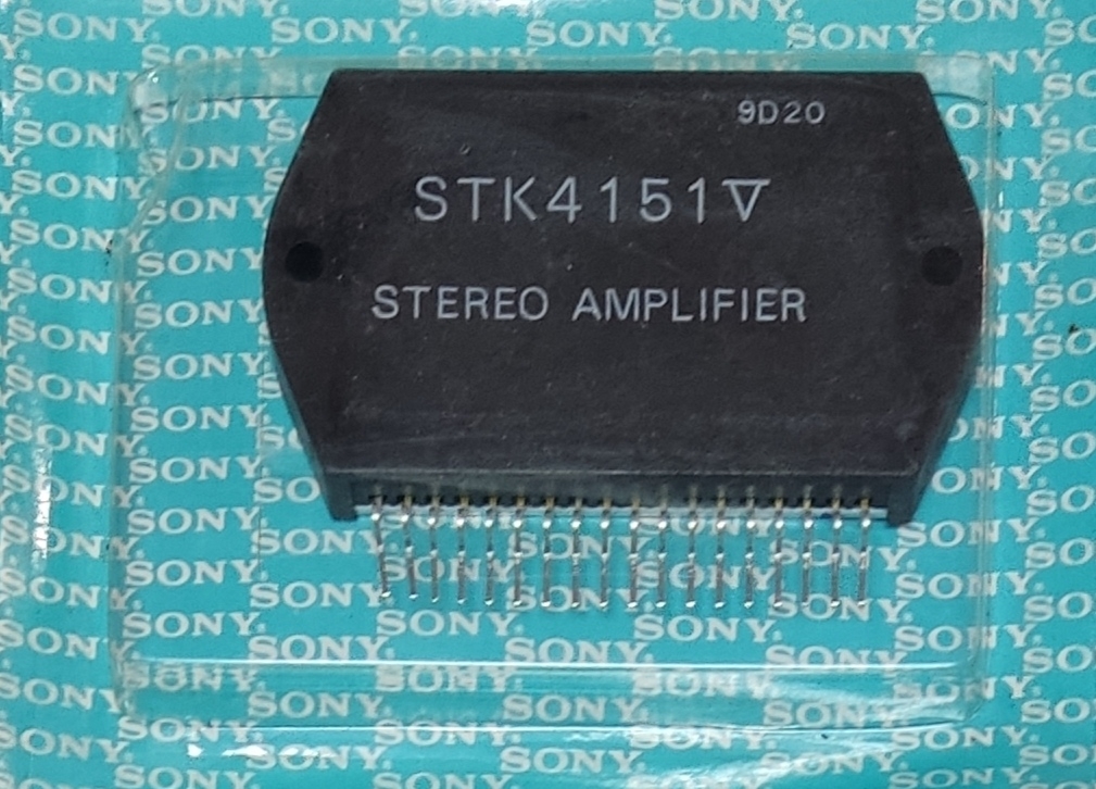STK4151V CIRCUITO INTEGRADO STEREO AMPLIFIER 18 PIN